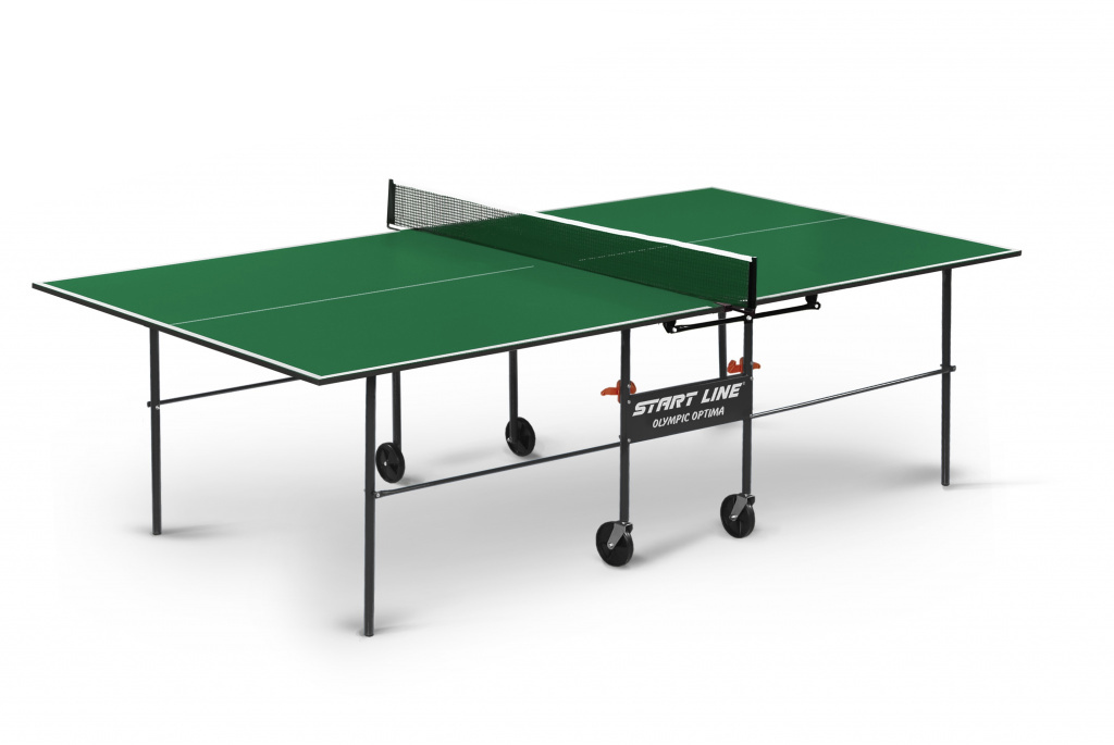 фото Теннисный стол start line olympic optima зеленый с сеткой