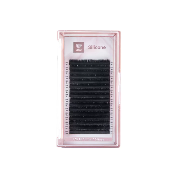 

Ресницы Lovely Silicone 16 линий D 0.10 13 мм, 4627201820990