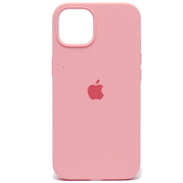 

Чехол iPhone 13 Silicon Сase APL WS (с лого), розовый № 27 (IS009227)