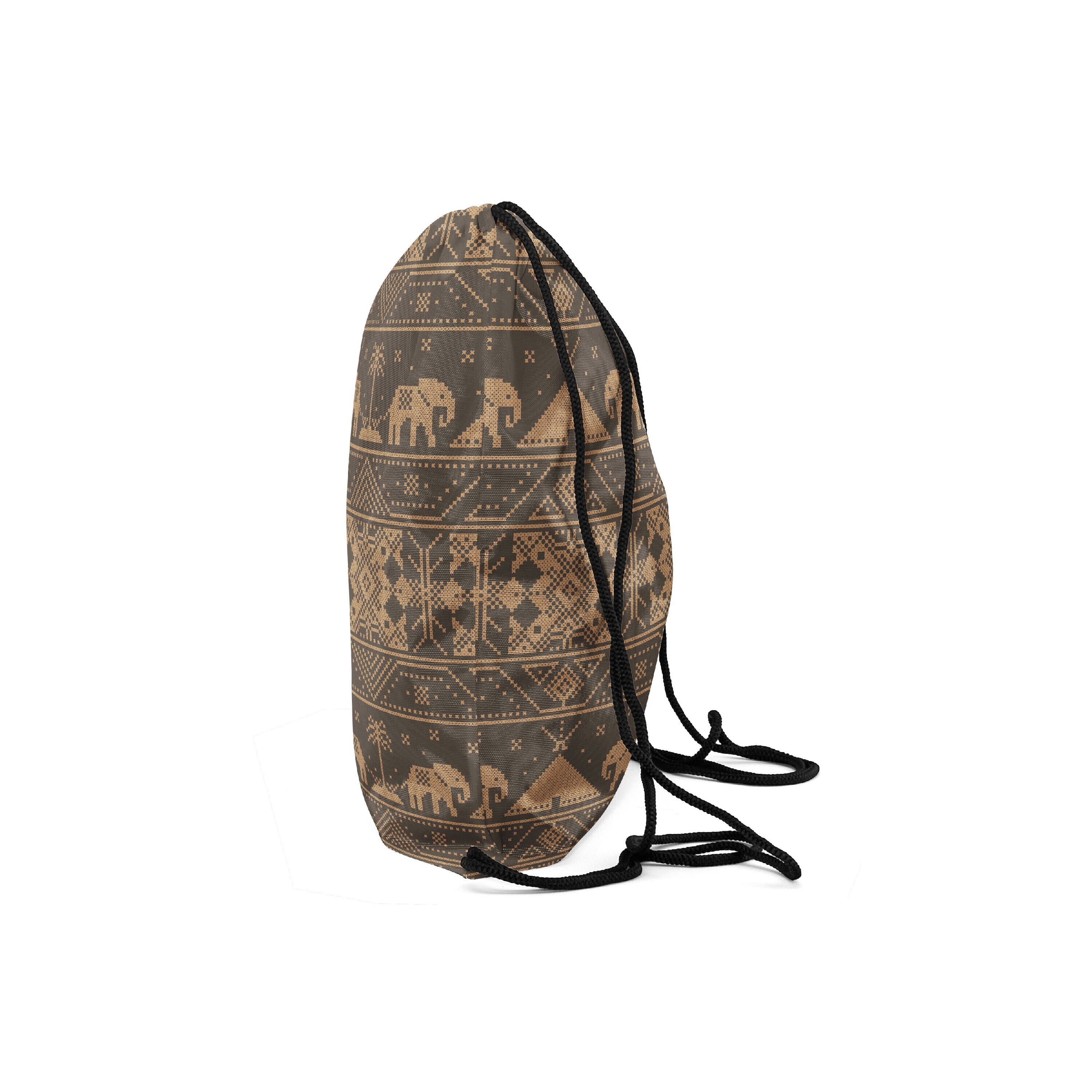 

Мешок-рюкзак для сменной обуви Burnettie EthnicPattern12Big, Коричневый