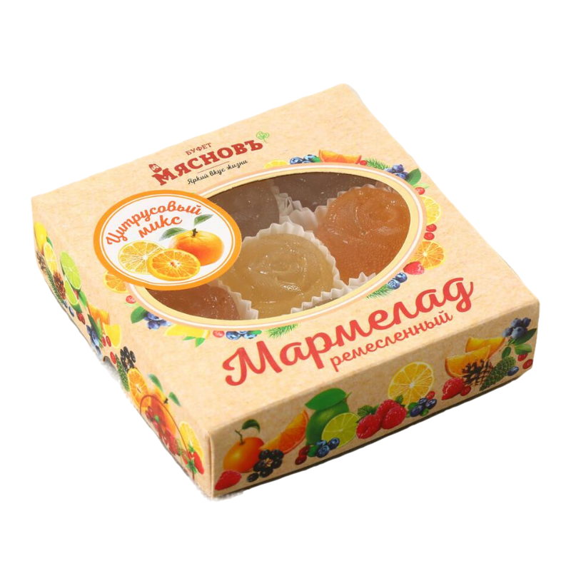 

Мармелад МясновЪ БУФЕТ Цитрусовый микс 300 г