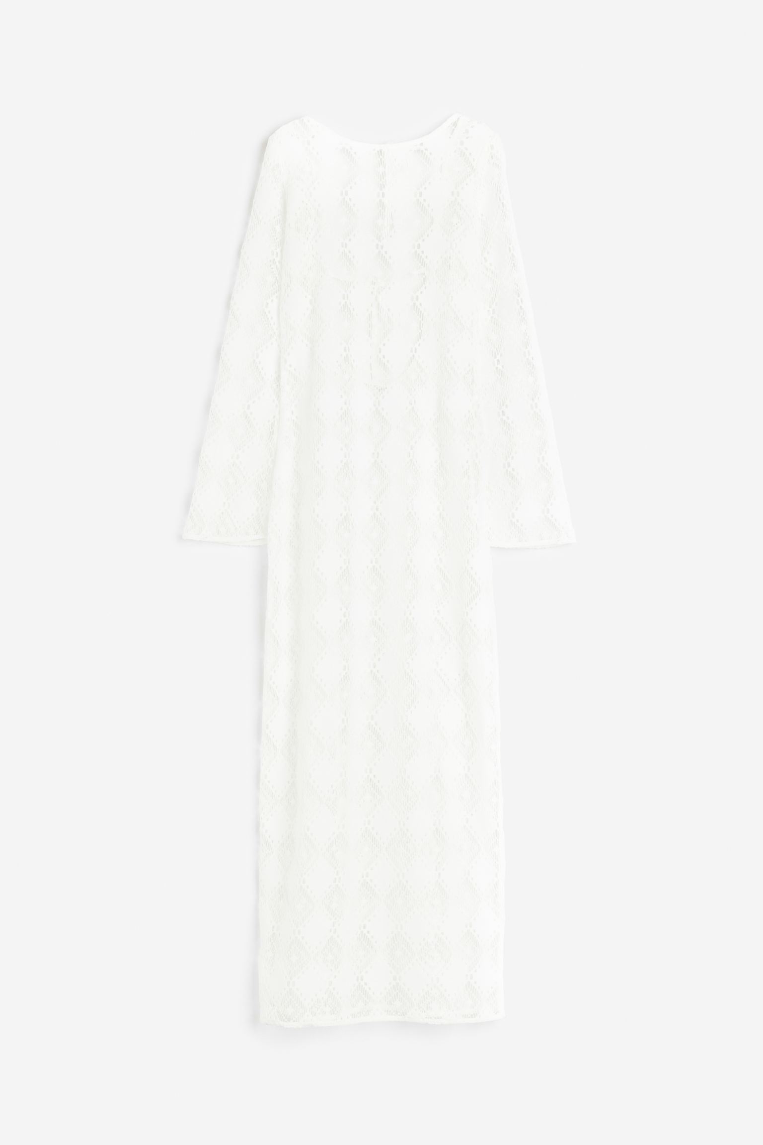Платье женское H&M 1162120002 белое L (доставка из-за рубежа)