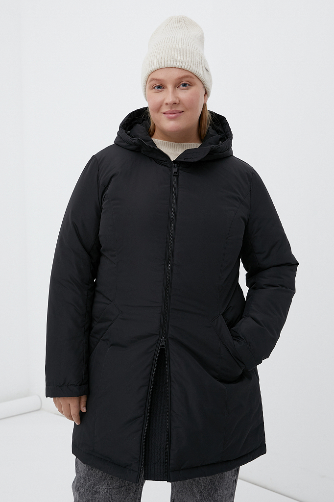 Куртка женская Finn Flare FWB160129 черная XL