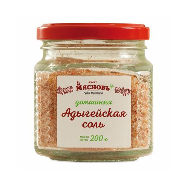 

Соль МясновЪ БУФЕТ адыгейская домашняя 200 г