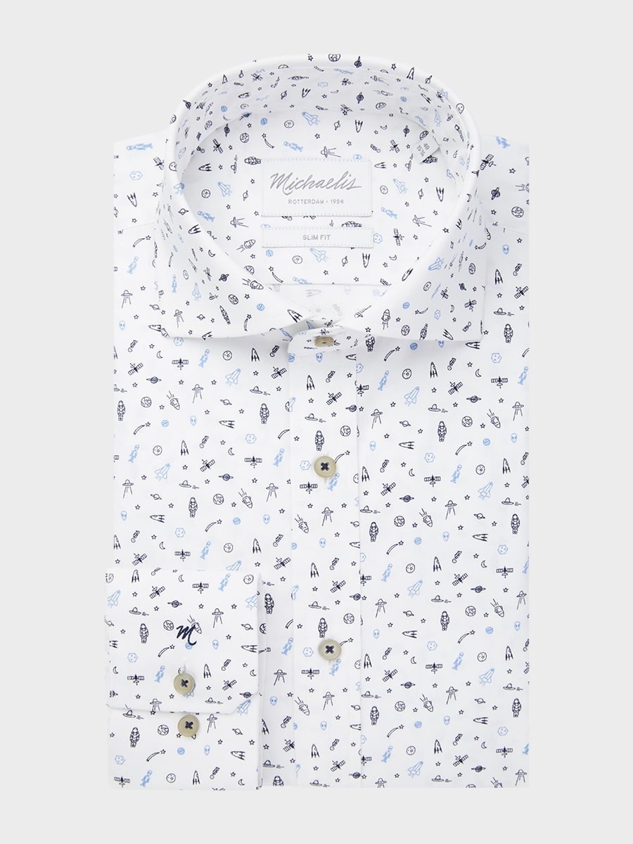 

Рубашка мужская PROFUOMO PMRH100014 белая 46 DE; 50 EU; XXL, PMRH100014