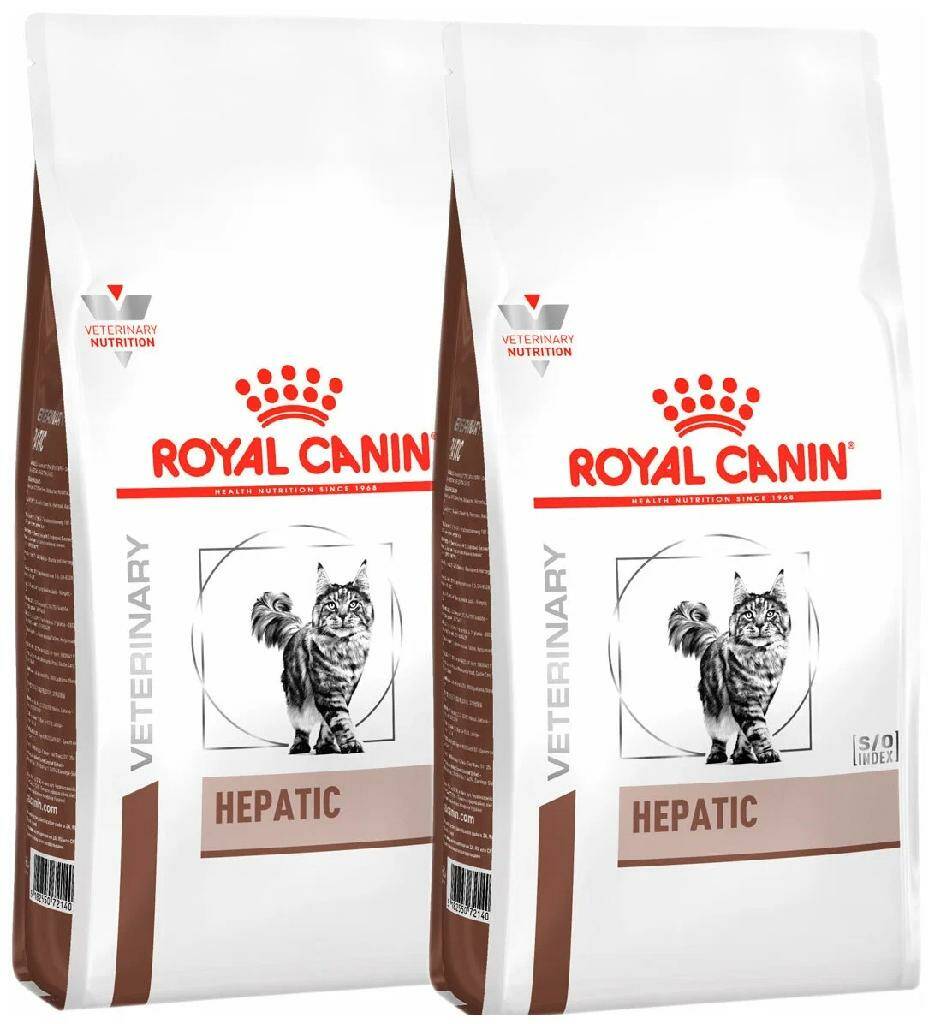 фото Сухой корм для кошек royal canin hepatic hf26, при заболеваниях печени, 2шт по 2кг