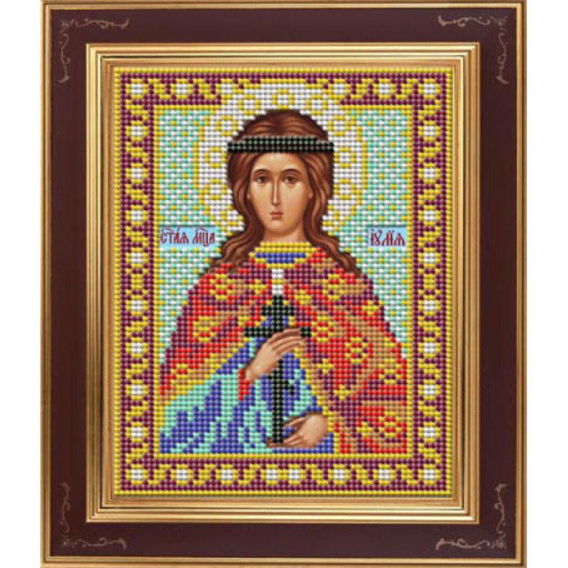 

Вышивка бисером GALLA COLLECTION Св. Юлия 12х15 см, арт.М236, _Наборы для вышивки