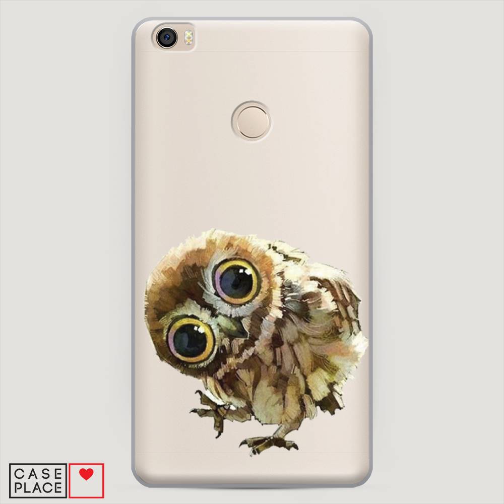 

Пластиковый чехол "Любопытный совенок" на Xiaomi Mi Max