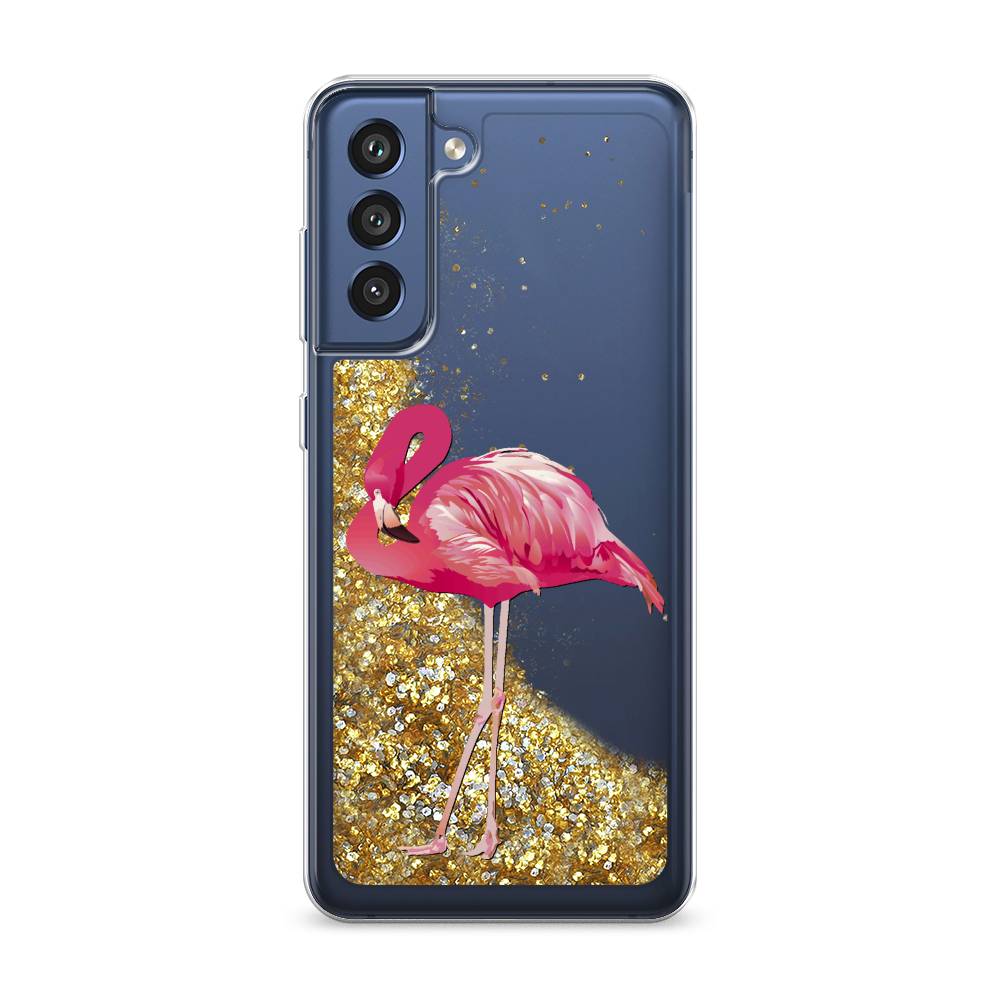 

Чехол Awog "Застенчивый фламинго" для Samsung Galaxy S21 FE 5G, 2103090-1