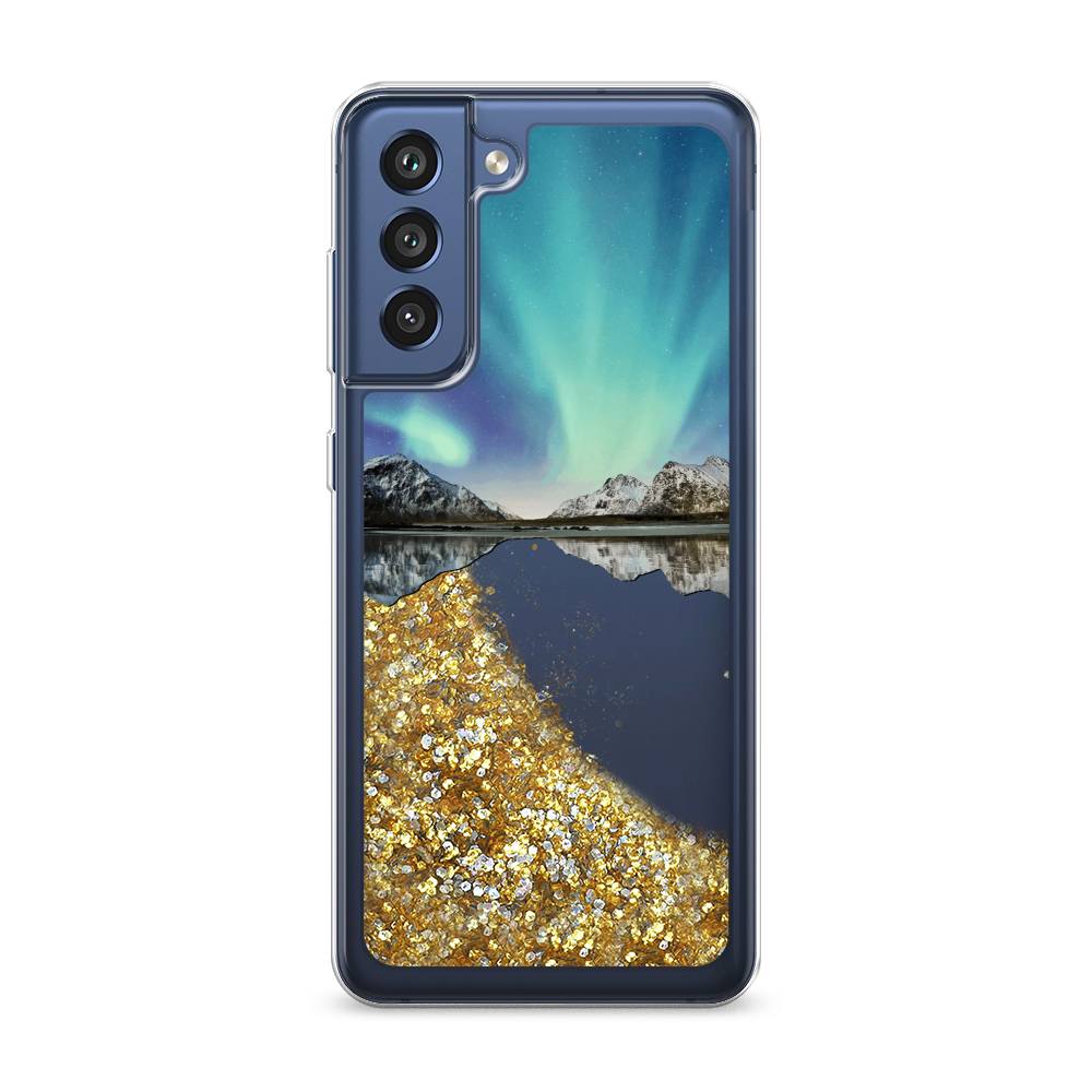 

Чехол Awog "Горное озеро и сияние" для Samsung Galaxy S21 FE 5G, 2103090-1