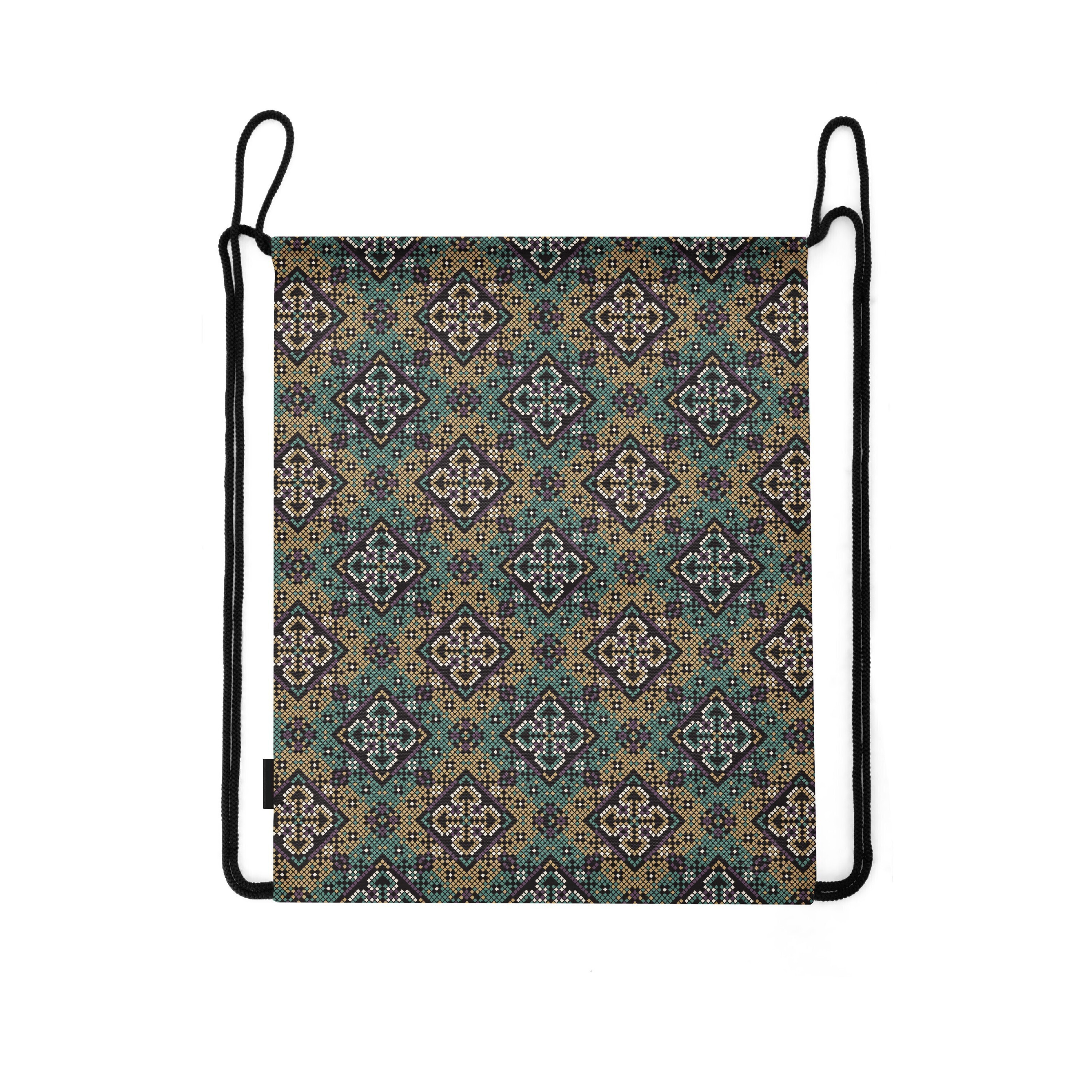 

Мешок-рюкзак для сменной обуви Burnettie EthnicPattern17Big, Разноцветный