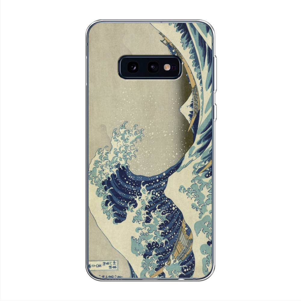 

Чехол Awog на Samsung Galaxy S10E "Большая волна в Канагаве", Разноцветный, 27250-9