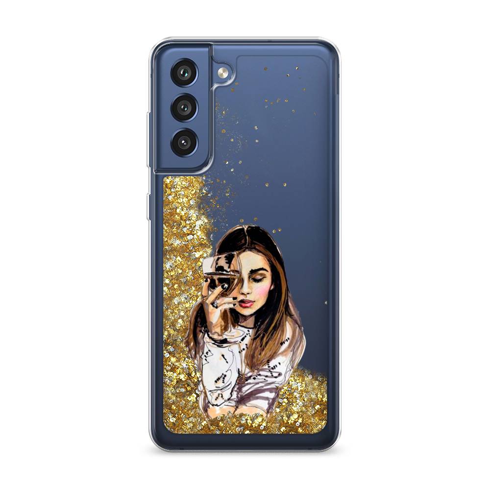 

Чехол Awog "Девушка с бокалом" для Samsung Galaxy S21 FE 5G, 2103090-1