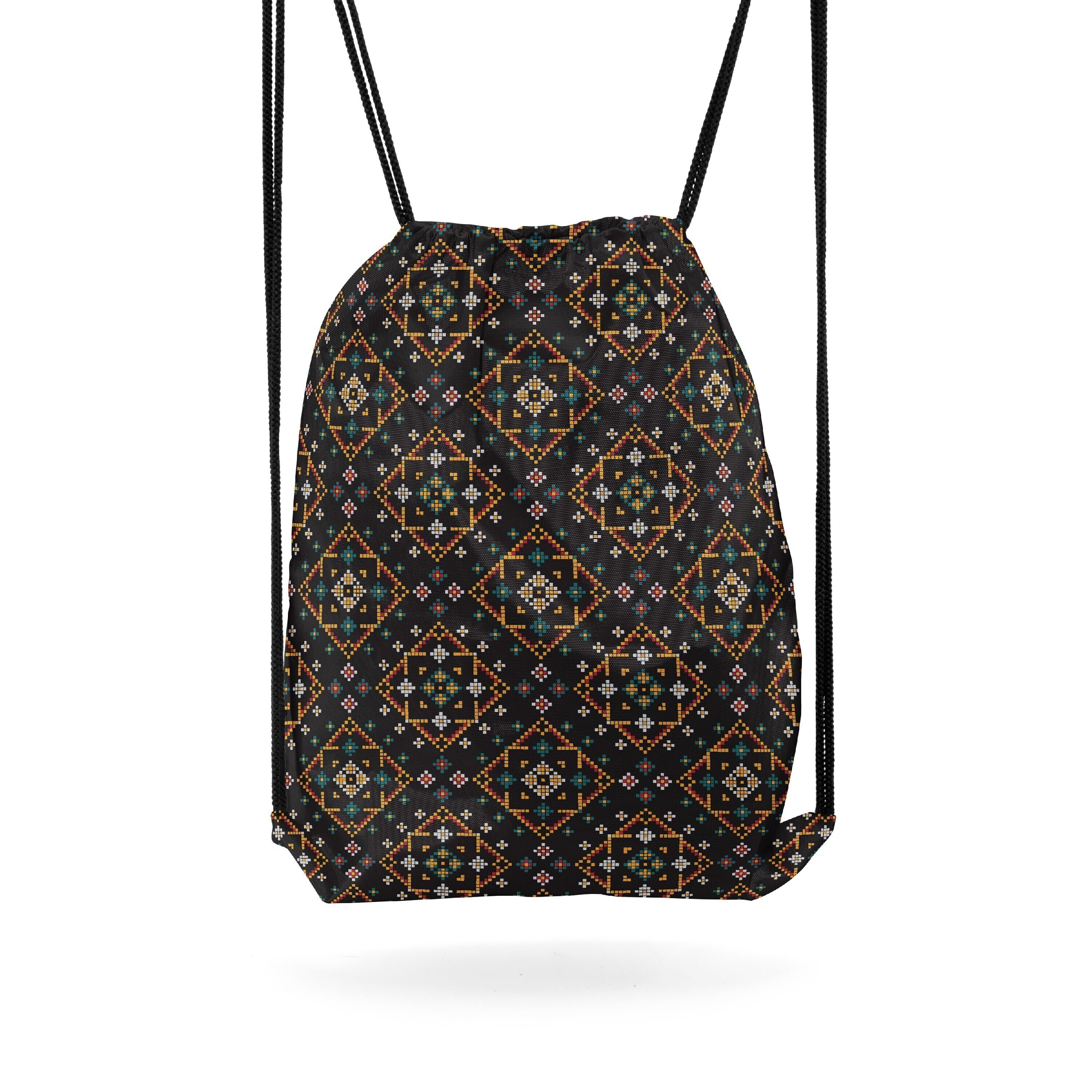 

Мешок-рюкзак для сменной обуви Burnettie EthnicPattern18Big, Разноцветный