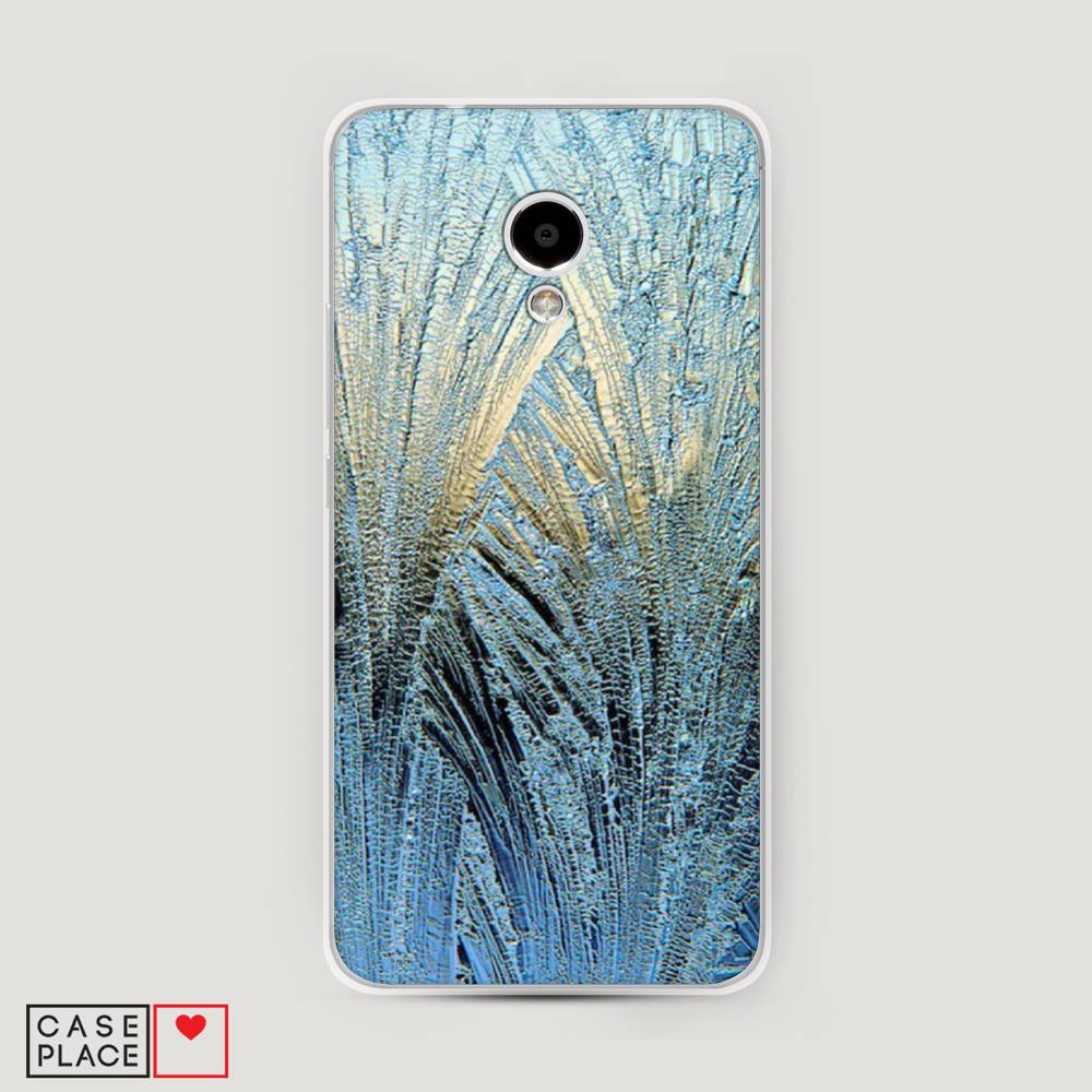

Чехол Awog на Meizu M5S "Лёд", Голубой, 72250-4