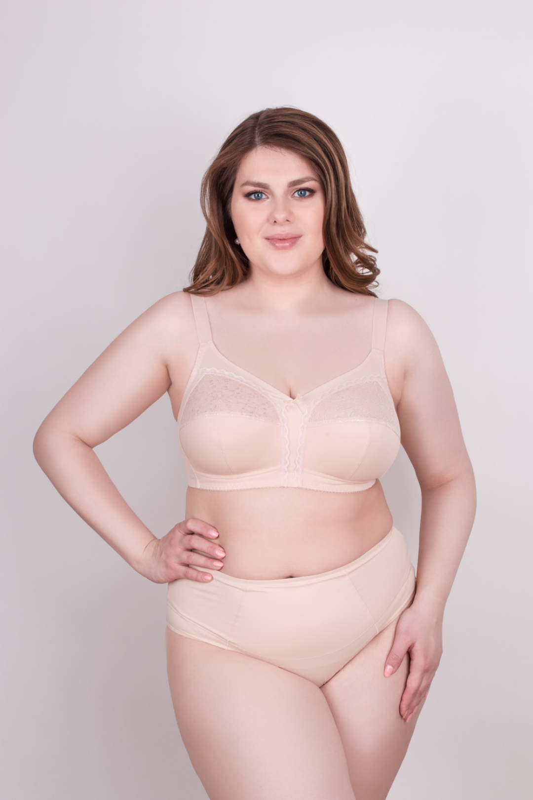 

Бюстгальтер женский Milavitsa 124080 бежевый 95E, 124080