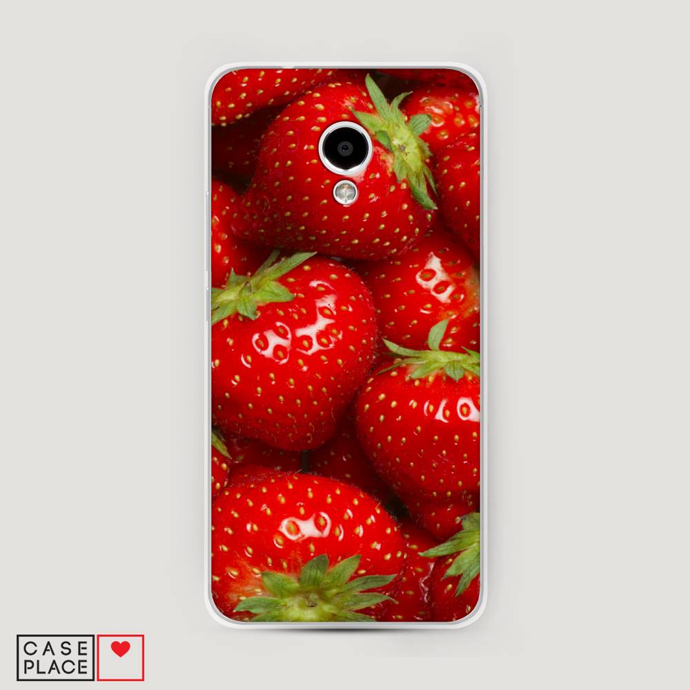 

Чехол Awog на Meizu M5S "Клубника", Красный;зеленый, 72250-10