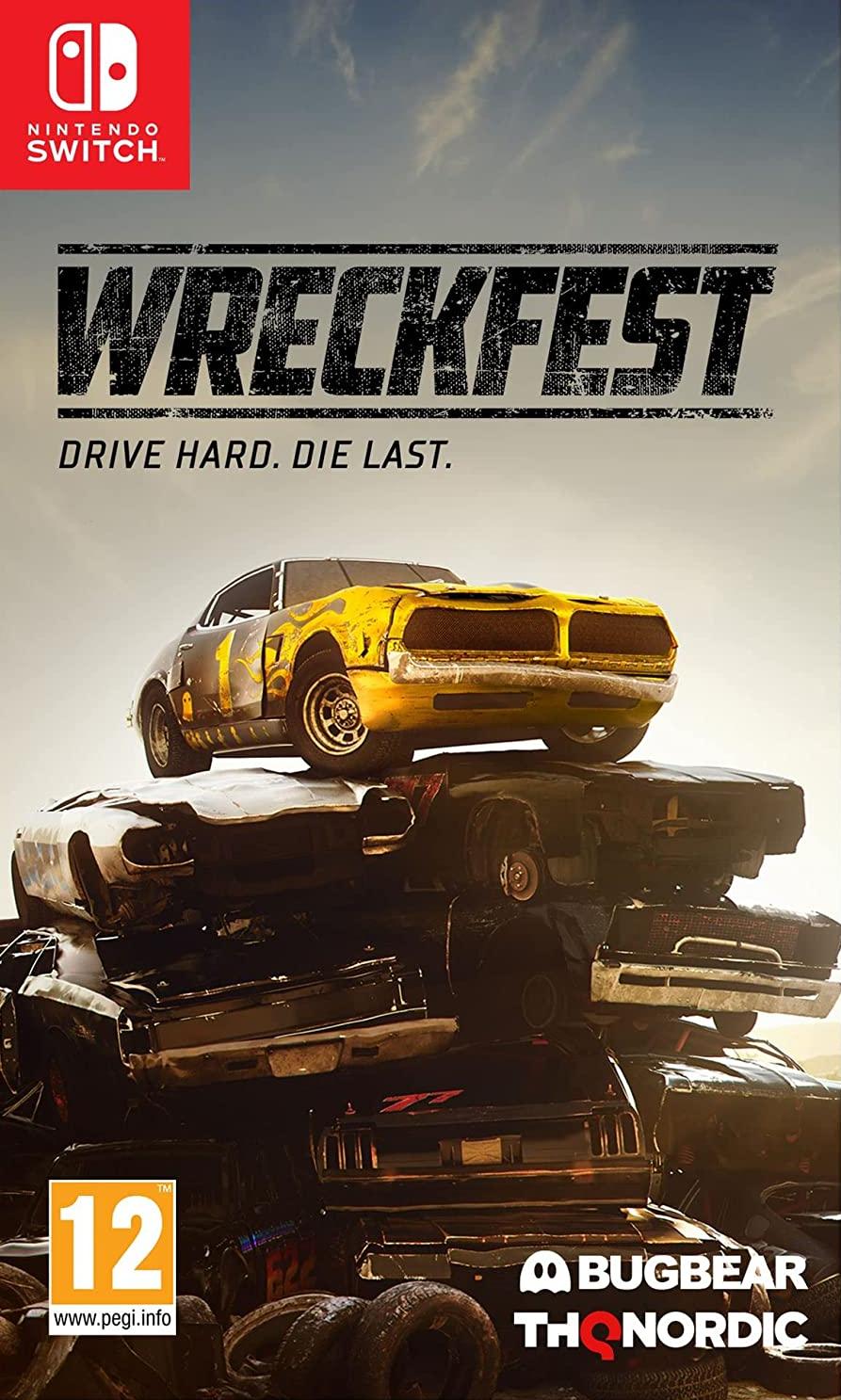 фото Игра wreckfest (switch) thq nordic