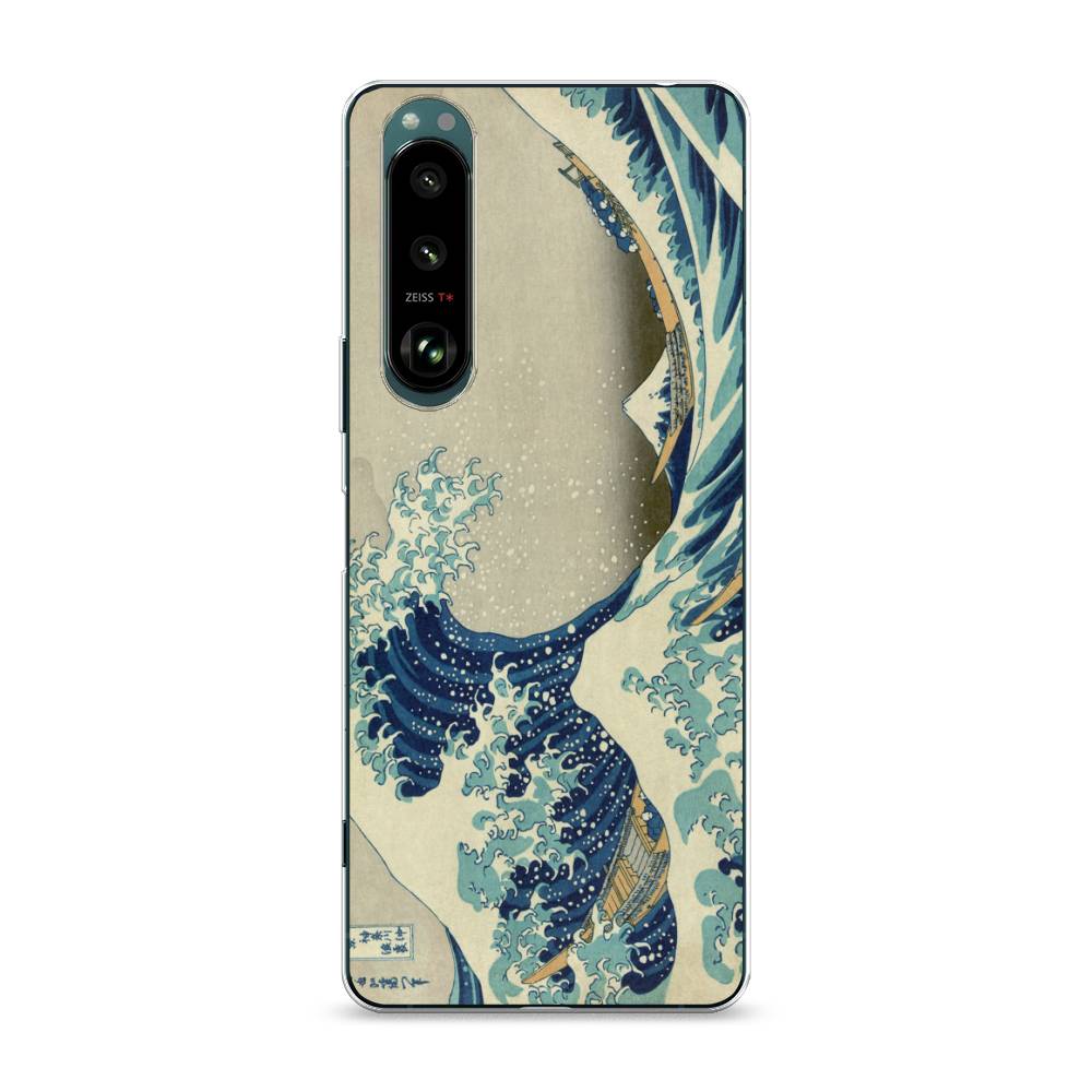 

Чехол Awog на Sony Xperia 1 III "Большая волна в Канагаве", Разноцветный, 54850-9