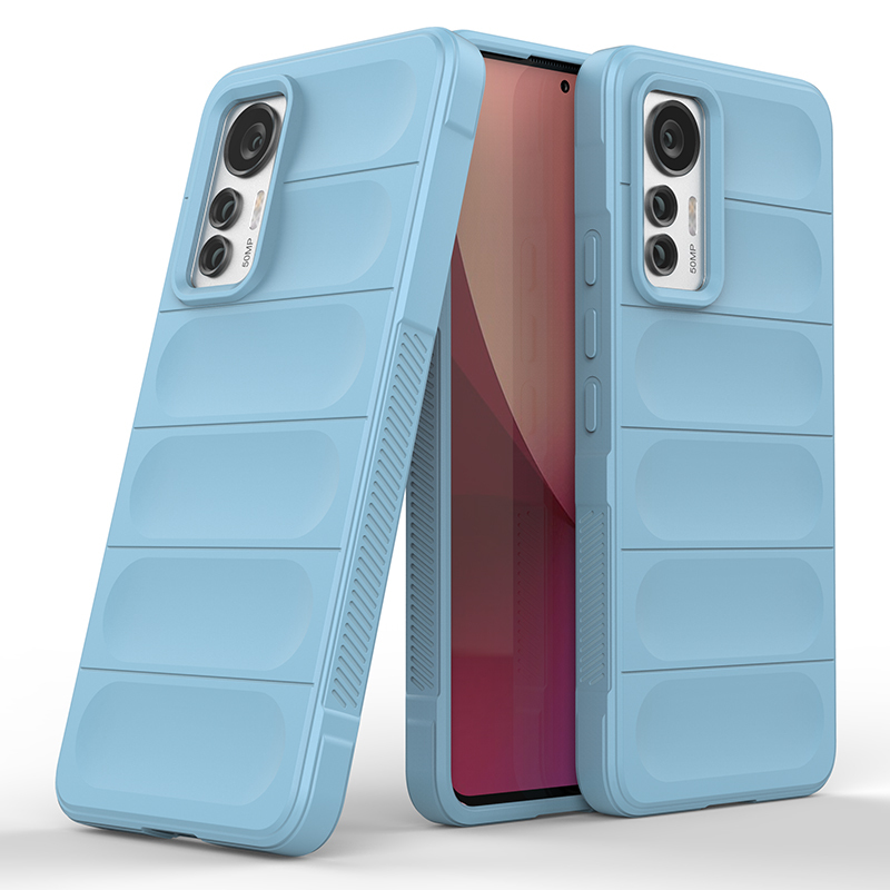

Противоударный чехол Flexible Case для Xiaomi Mi 12 Lite, Голубой, Flexible Case