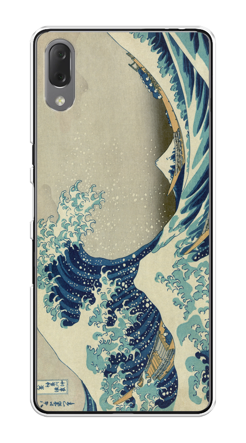 

Чехол Awog на Sony Xperia L3 "Большая волна в Канагаве", Разноцветный, 54450-9