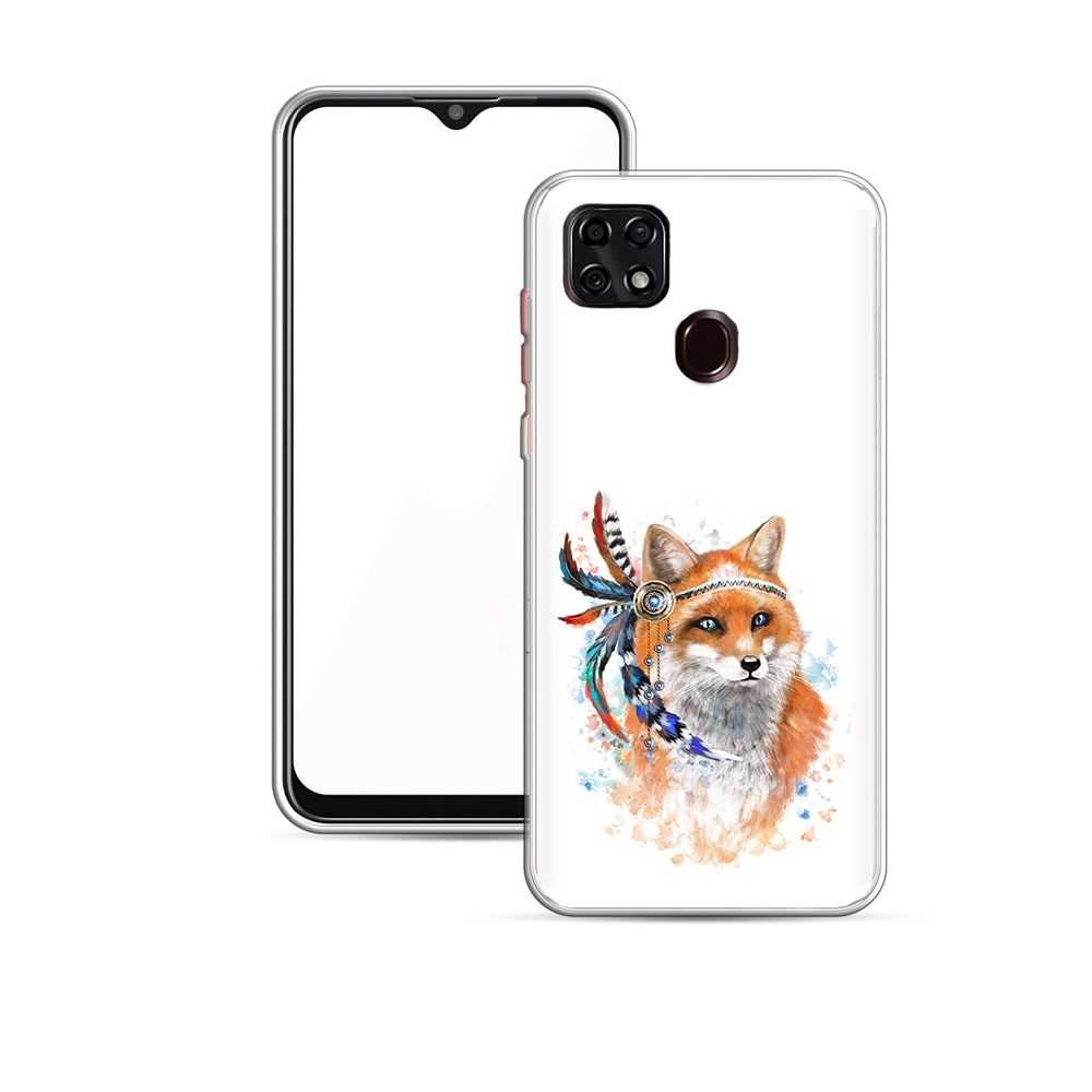 

Чехол MyPads Tocco для ZTE V2020 инду лиса (PT226946.457.377), Прозрачный, Tocco