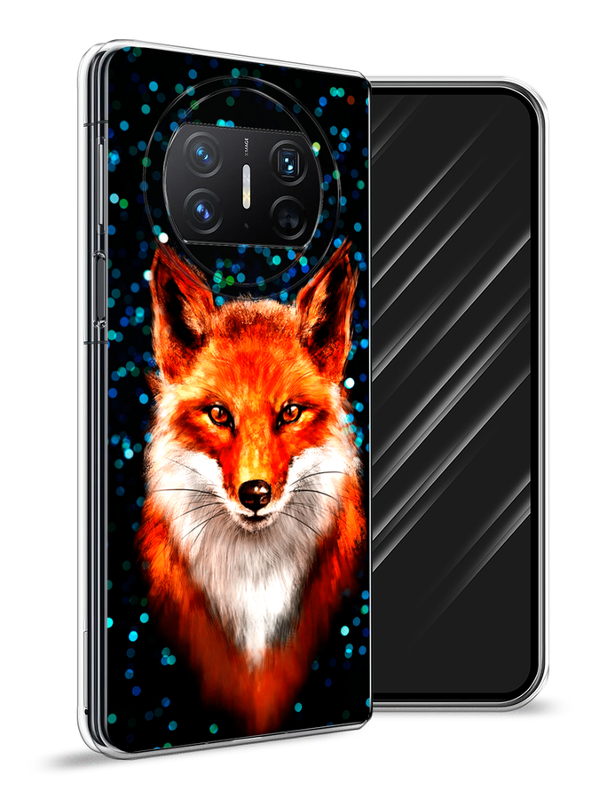 

Чехол Awog на Huawei Mate X3 "Волшебная лиса", Оранжевый;черный;белый, 6122450-1