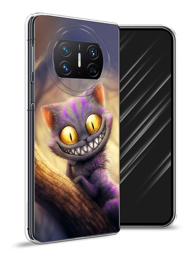 

Чехол Awog на Huawei Mate X3 "Cheshire Cat", Фиолетовый;желтый, 6122450-1