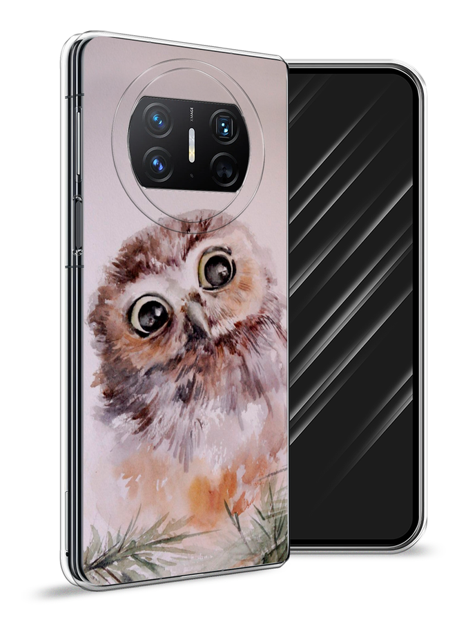 

Чехол Awog на Huawei Mate X3 "Сова на розовом", Розовый;коричневый, 6122450-1