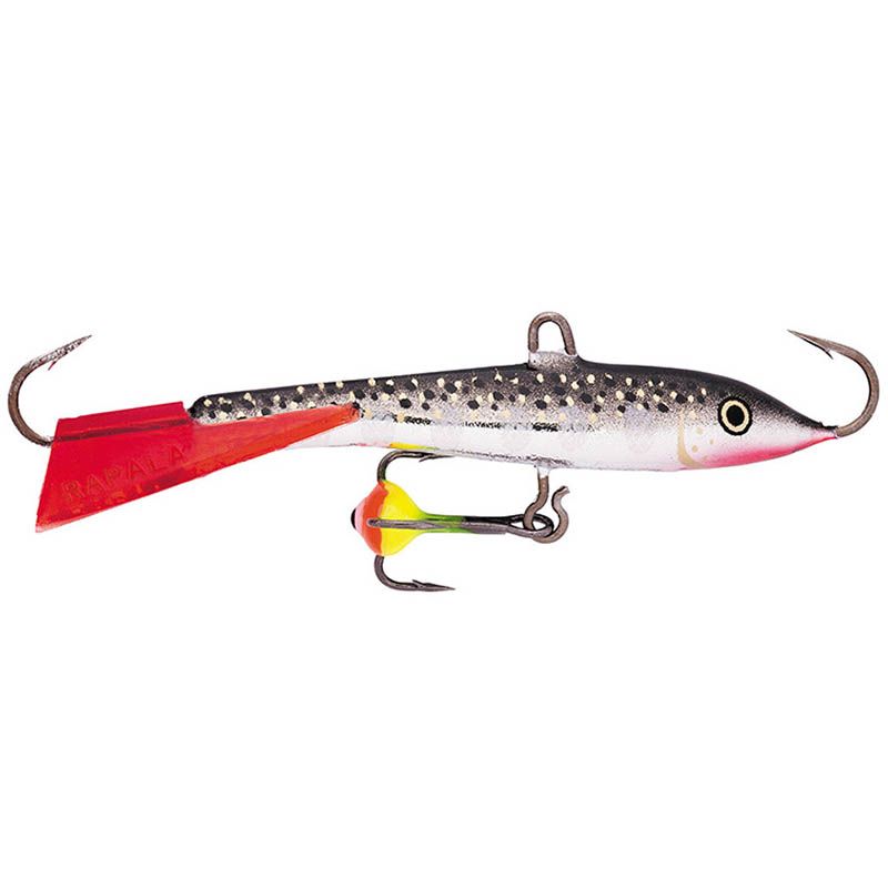 

Балансир для рыбалки Rapala Jigging Rap WH 50 мм, 9гр цв. MS с глазком на тройнике, WH5-MS, Черный;серебристый;красный, Jigging Rap