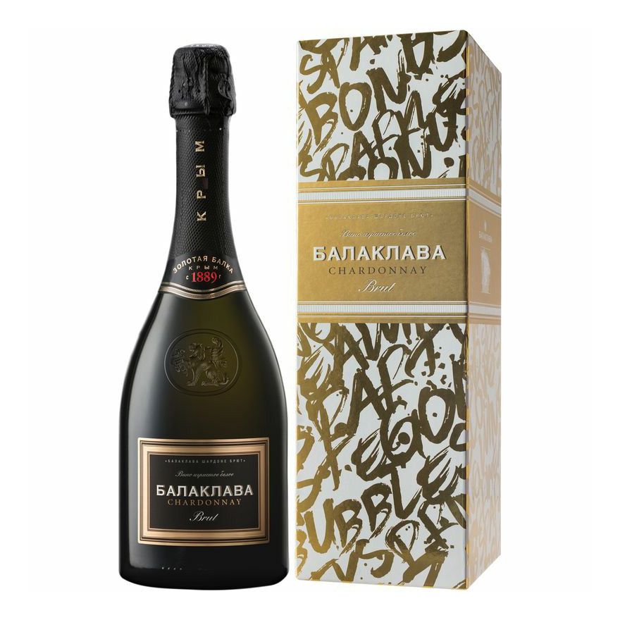 

Вино игристое Балаклава Chardonnay Brut белое брют 750 мл Россия