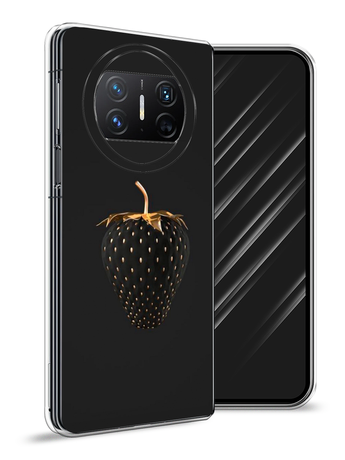 

Чехол Awog на Huawei Mate X3 "Черно-золотая клубника", Черный;золотистый, 6122450-1
