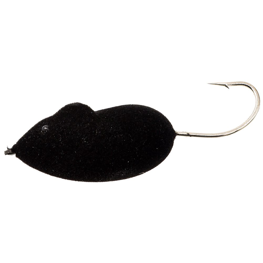 Мышь Фаворит ГЛИССЕР вес 10гр, 55 мм цв. Чёрный / Приманки для лосося / Рыбалка на тайменя