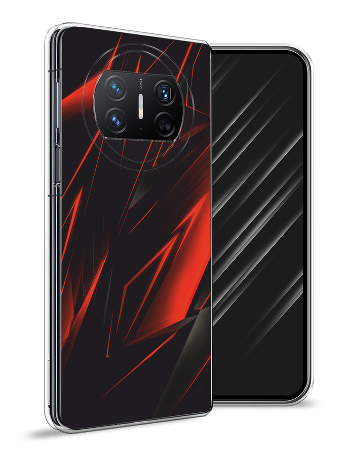 

Чехол Awog на Huawei Mate X3 "Игровой фон", Бордовый;красный;черный, 6122450-1