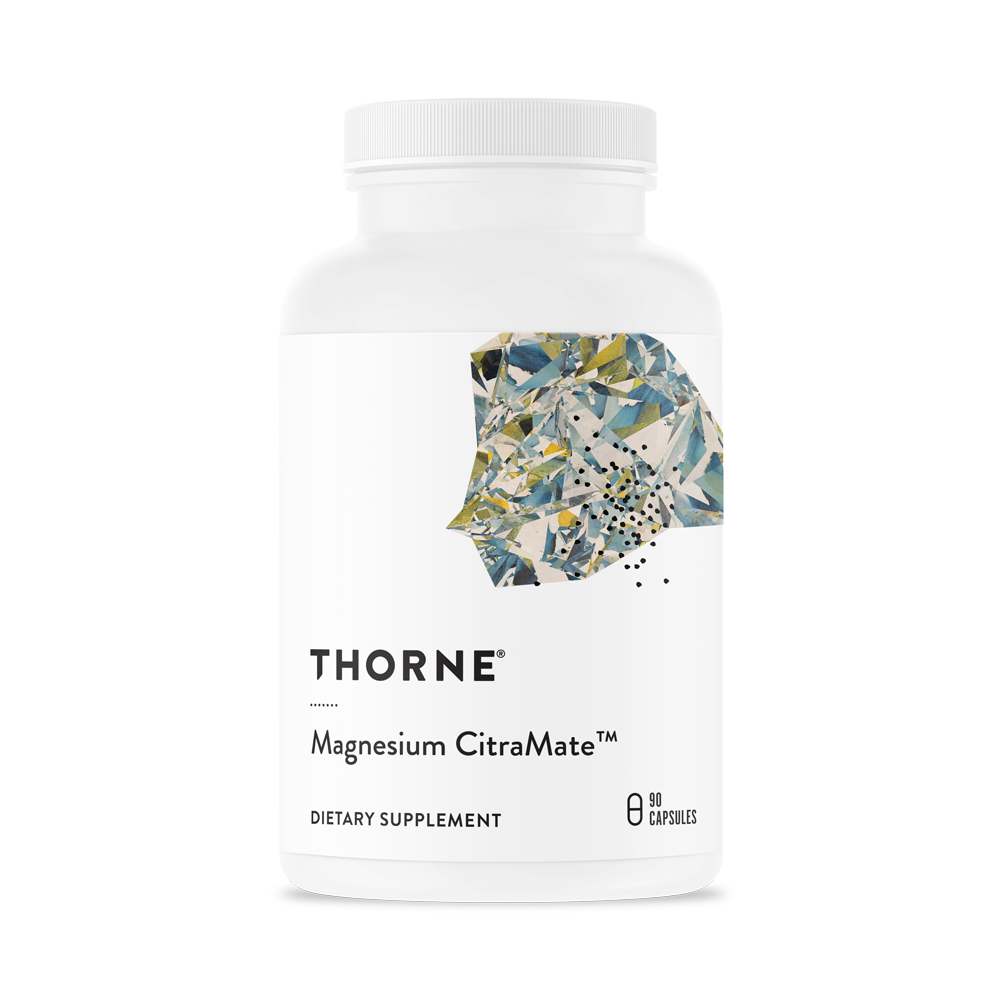 Магний Thorne Research Magnesium Citramate 90 капсул