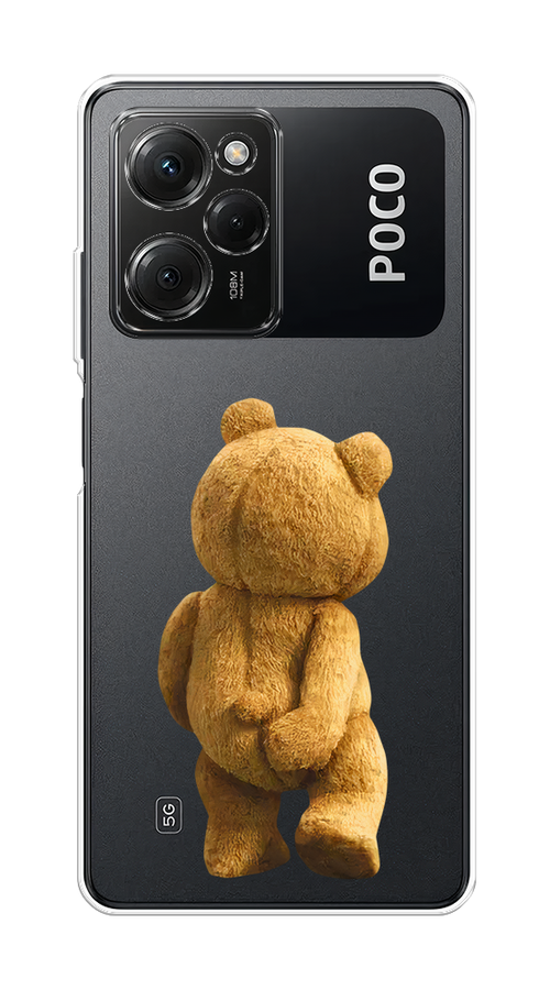

Чехол Homey на Poco X5 Pro 5G "Медвежья спина", Коричневый;прозрачный, 318050-1
