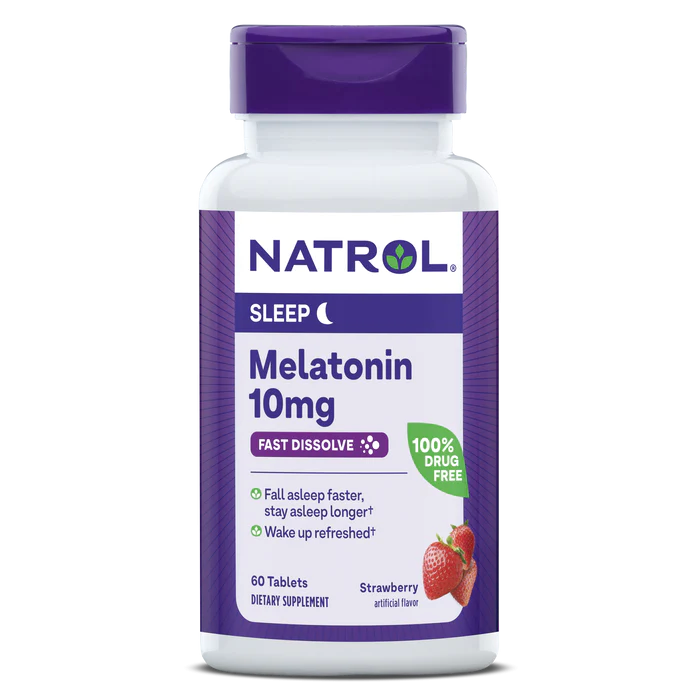 

Добавка для сна Natrol Melatonin 60 табл. натуральный, Melatonin