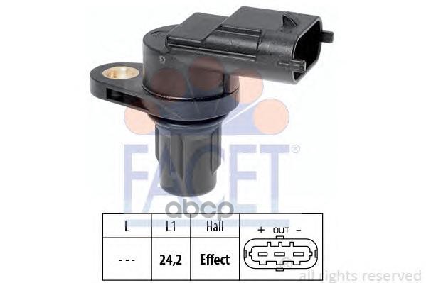 

Датчик Р.Вала Opel Astra G/H/Corsa D/C 1.2/1.4 04- 90361 Facet арт. 90361