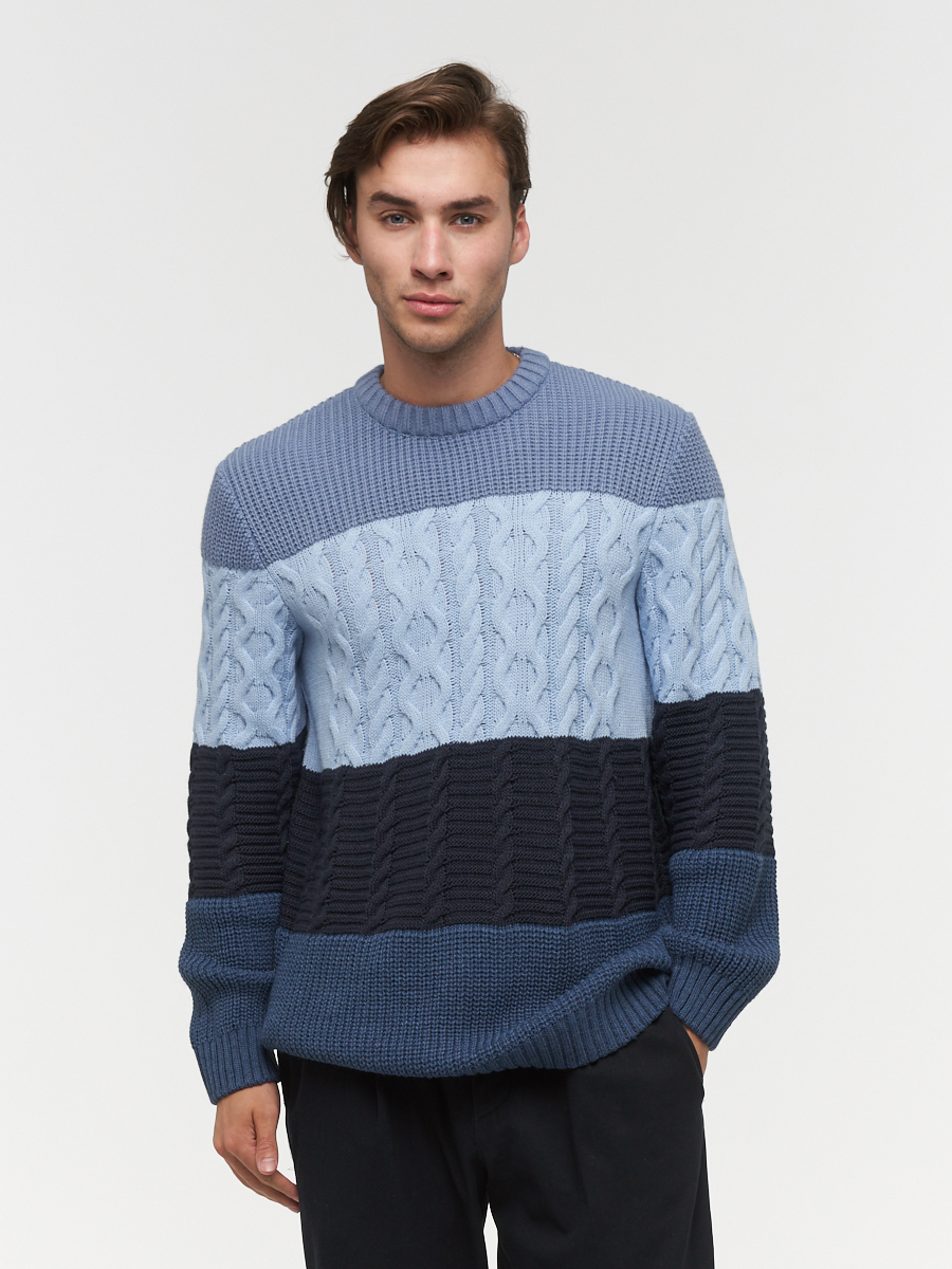 

Джемпер мужской 212-12271 VAY синий 54 RU, 212-12271