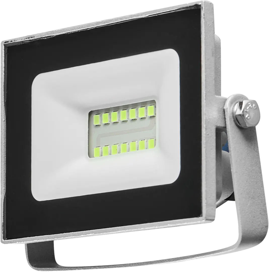 Прожектор светодиодный Volpe Q516 10 Вт IP65, зеленый свет светодиодный спайдер 600 led ip54 для улицы и помещения провод зеленый свечение 8 режимов rl t3 20n2 g m