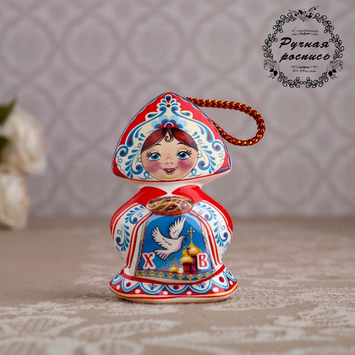 

Магнит "Машенька. Пасха", 5 см