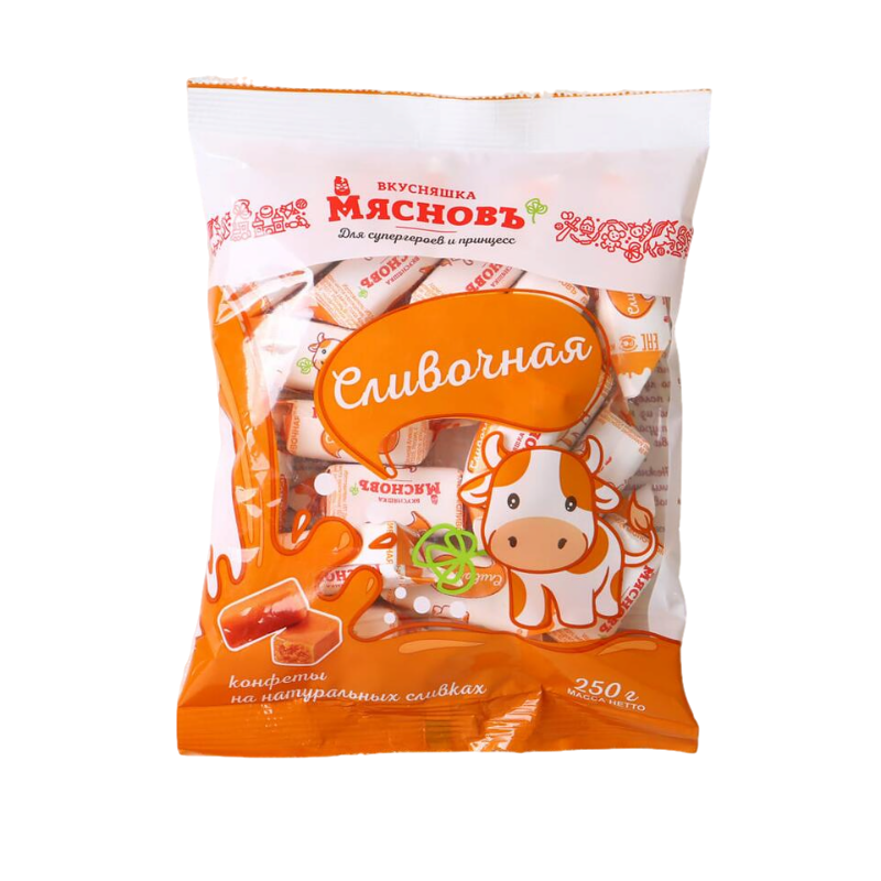 

Конфеты молочные МясновЪ Сливочная ВКУСНЯШКА 250 г