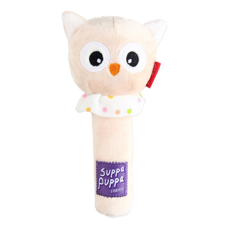 

Игрушка для собак GiGwi сова с пищалкой, 15см