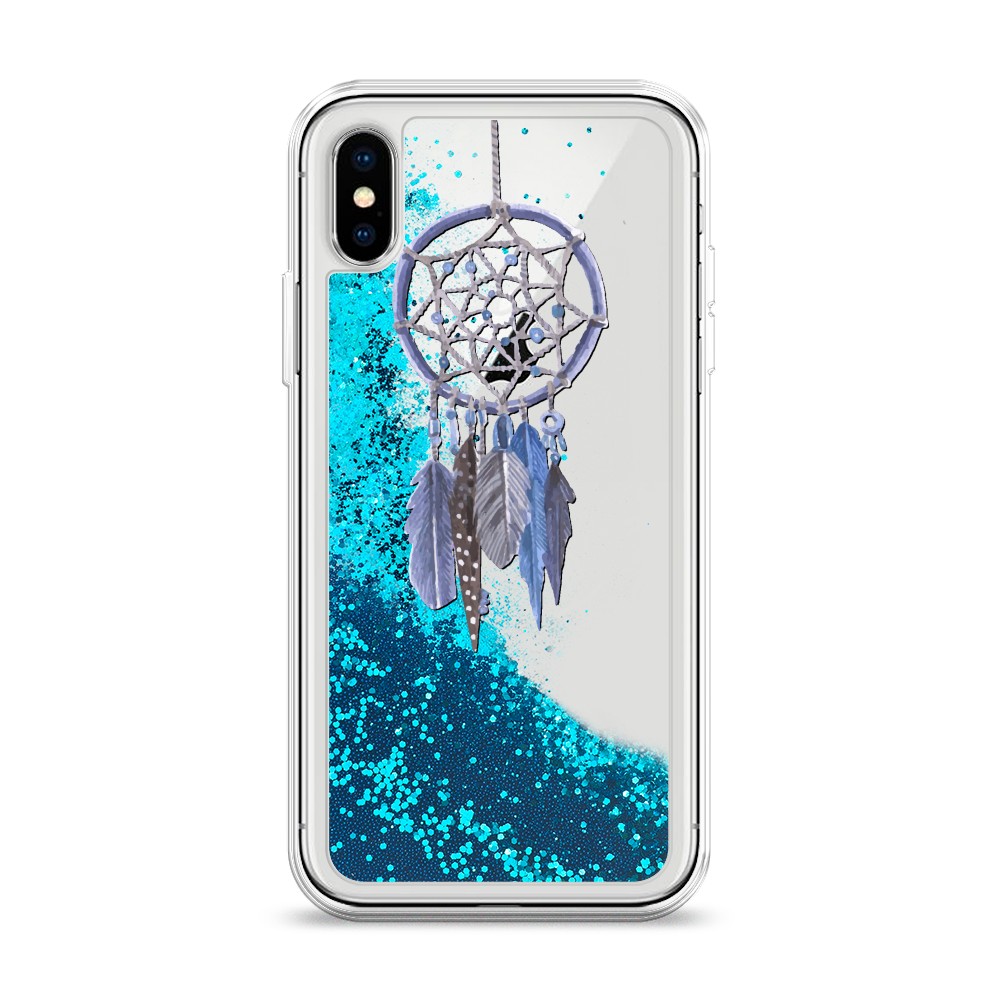 

Чехол Awog на Apple iPhone XS (10S) / Айфон XS (10S) "Синий ловец снов акварель", Разноцветный, 11893-1