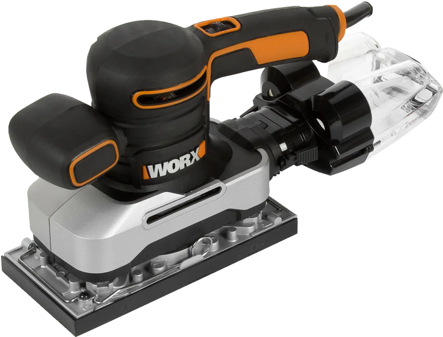 Вибрационная шлифмашина Worx WX642.1, 270 Вт, 93x230 мм вибрационная шлифмашина worx wx820 9