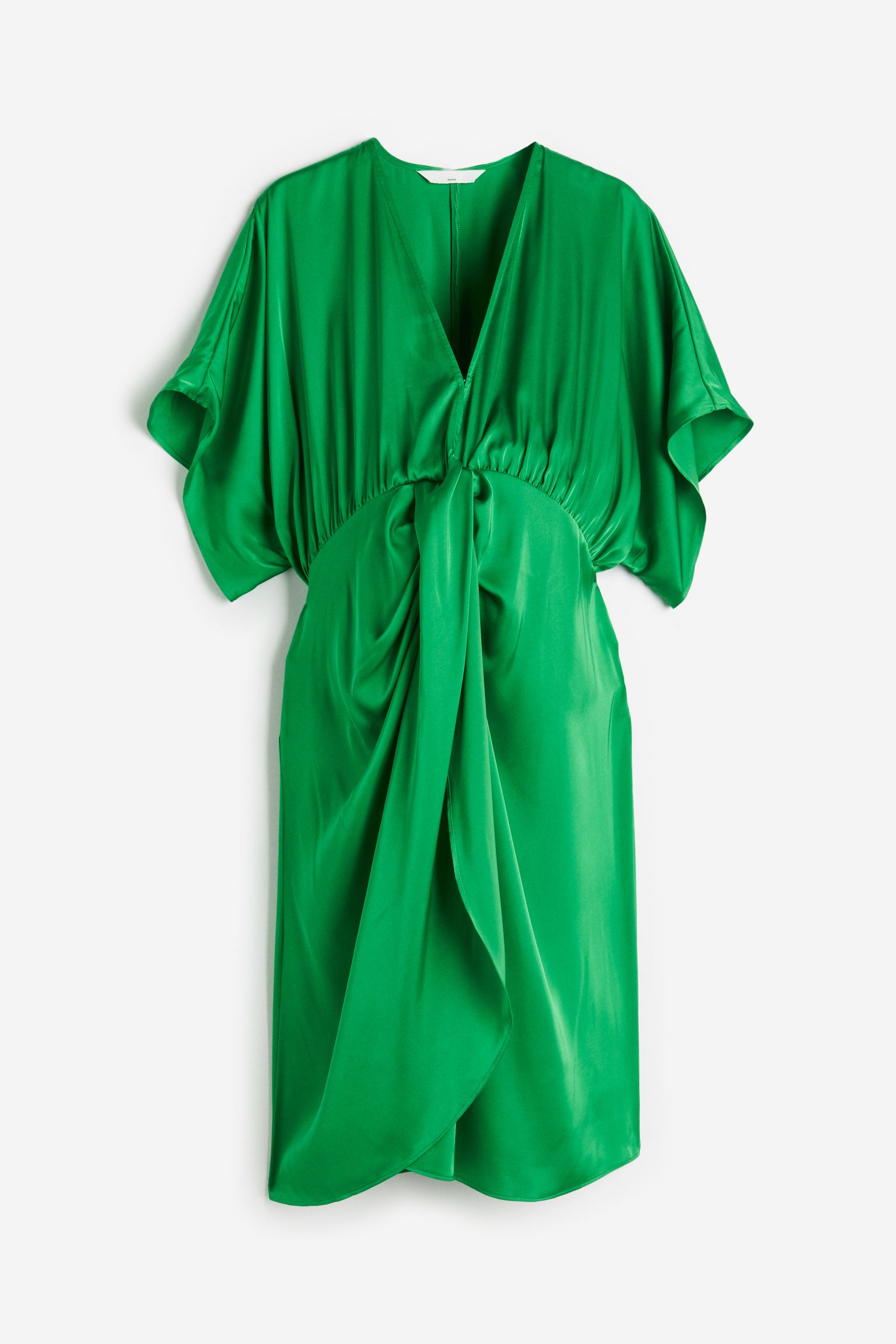 Платье женское H&M 1120929001 зеленое XS (доставка из-за рубежа)