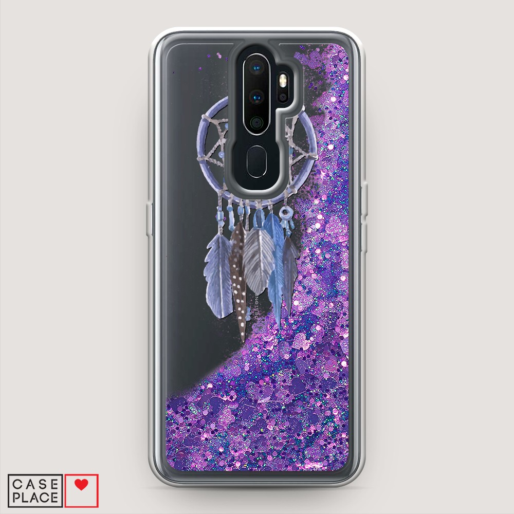 

Чехол Awog на Oppo A5/A9 2020 "Синий ловец снов акварель", Разноцветный, 251392-1