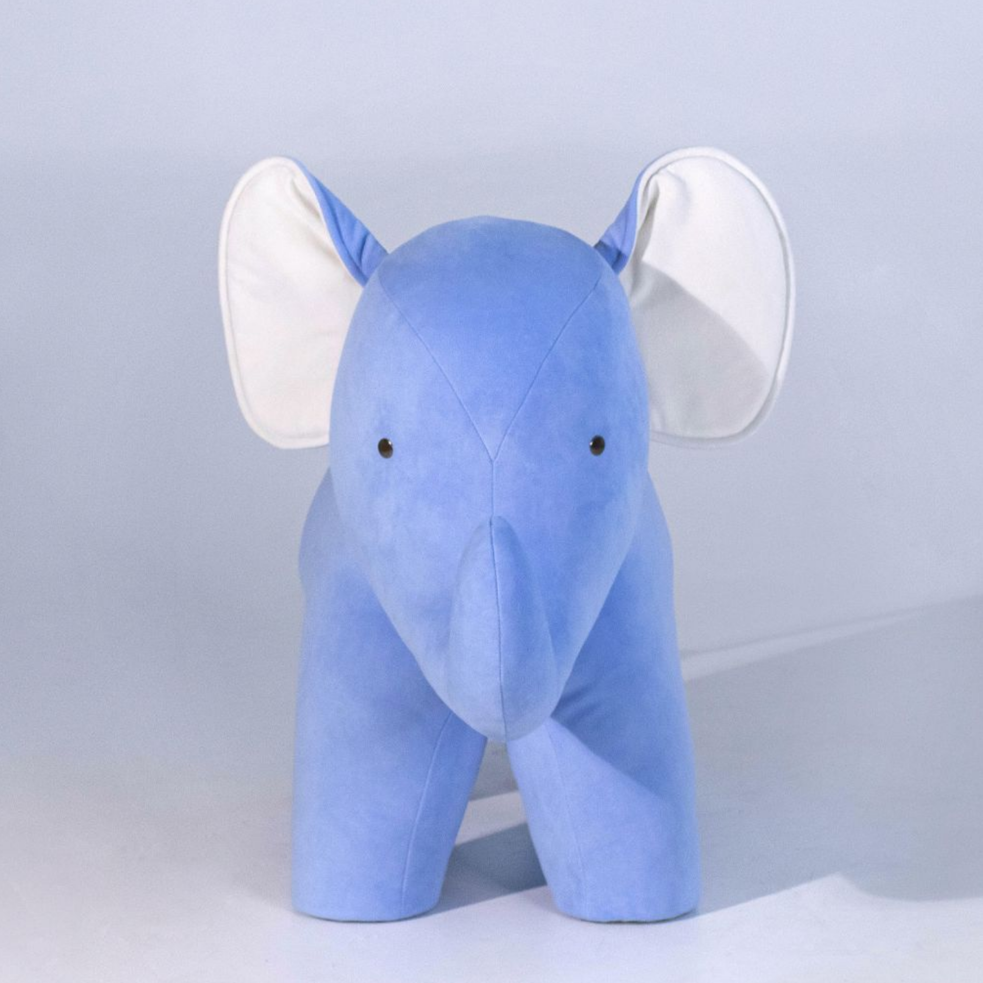 Мягкая игрушка для детей DPkids пуфик детский животное слон синий