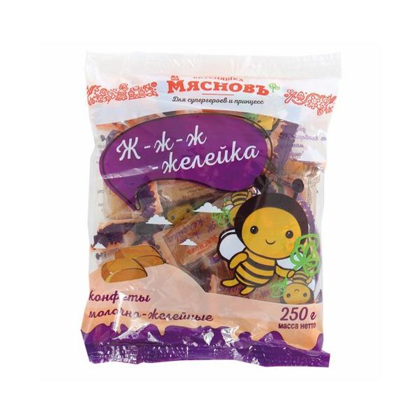 

Конфеты желейные МясновЪ ВКУСНЯШКА Желейка 250 г