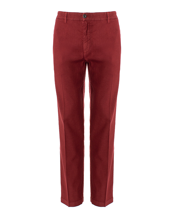 

Брюки мужские 120% cashmere O1M2959 бордовые 56 IT, O1M2959